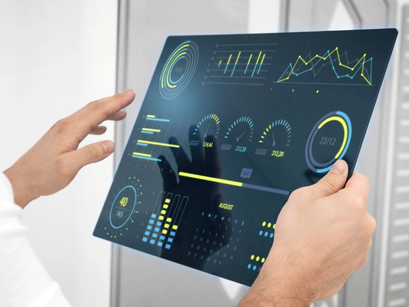 داشبوردهای هوشمند و تحلیل داده با هوش مصنوعی